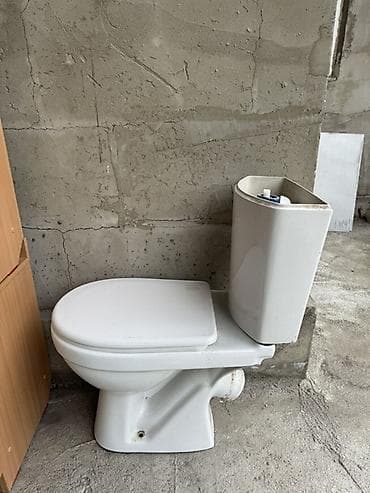 Унитаз Напольный, Материал: Фаянс