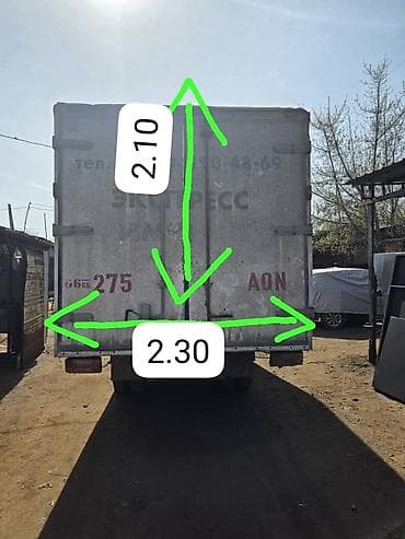 грузовые будки: Будка Isuzu — 4