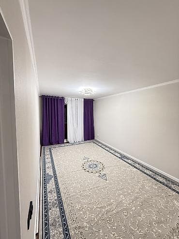 талас кв: 2 комнаты, 43 м², 104 серия, 2 этаж, Евроремонт — 6