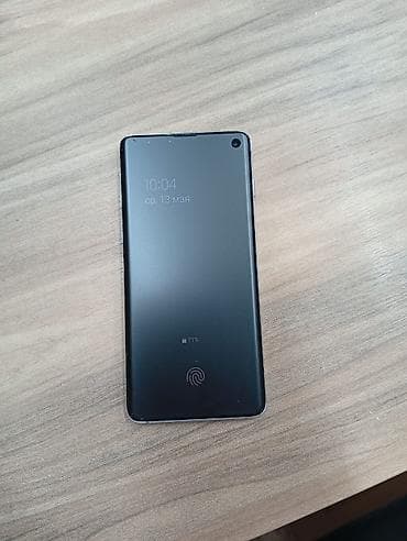 s9 fe: Samsung Galaxy S10, Б/у, 128 ГБ, цвет - Голубой, 1 SIM — 5