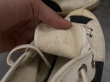 рюкзак ufc: Кеды USSI, модель mid-top. - Цвет: бежево‑чёрный (канвас верх, белые — 4