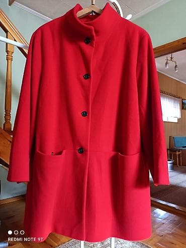 red centr: Женское пальто Gil Bret, ярко‑красного цвета. - Фасон: прямое, длина — 1