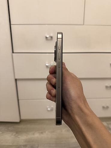 купить iphone 16 pro max: IPhone 15 Pro Max, Б/у, 256 ГБ, Natural Titanium, Коробка, 76 % — 6