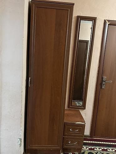 журнальный стол ош: Продаётся вместительный шкаф с зеркалом и комодом 🤎 Продам мебель для — 2