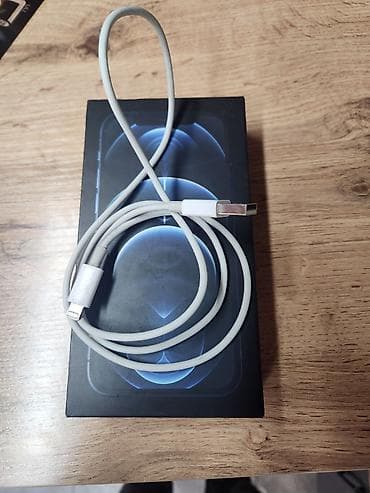 sd disk: IPhone 12 Pro, Б/у, 128 ГБ, Pacific Blue, Защитное стекло, Чехол, Кабель, 100 % — 5