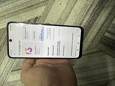 Redmi, Redmi Note 11, Б/у, 128 ГБ, цвет - Голубой, 1 SIM, 2 SIM, eSIM