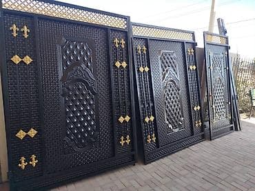 распашные: 🚪 Изготавливаем качественные ворота на заказ! ✔ Надёжные и прочные — 1