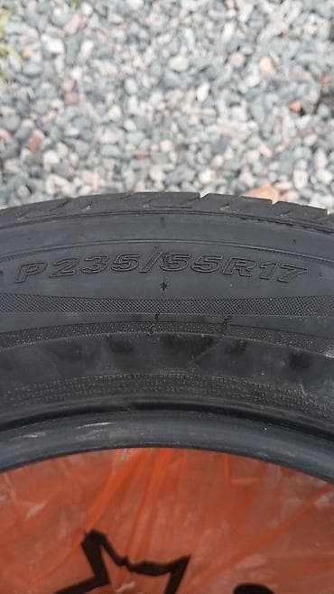 kumho: Шины 235 / 55 / R 17, Лето, Б/у, 1 шт, Легковые, Kumho — 3