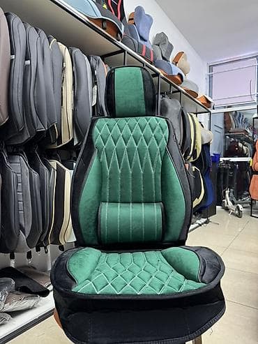 авто сидение: Чехлы Велюровые, цвет - Черный — 7