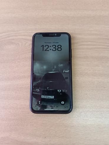 iphone 2g: IPhone Xr, Б/у, 64 ГБ, Black Titanium, Кабель, Защитное стекло, Чехол, 75 % — 2