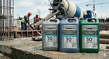 Пластификатор для бетона, канистра 10 л. Назначение: - Повышает
