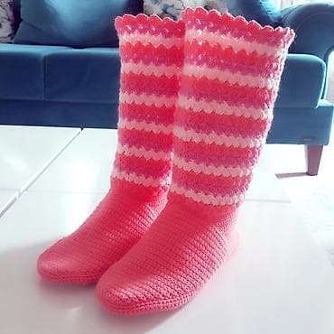 двойка спортивка: Домашные сапоги, размер 37.38 — 1