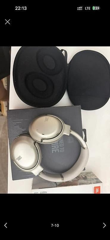 Настольные ПК и комплектующие: Беспроводные накладные наушники, JBL, Новый — 7