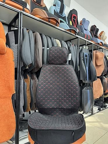 Чехлы Велюровые, цвет - Черный