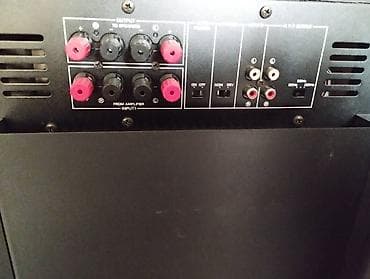 Наушниктер: Продаю большой активный сабвуфер Yamaha yst-sw300, вес 26 кг — 4