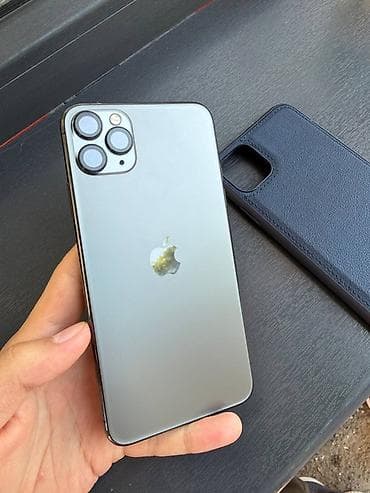 apple iphone 8: IPhone 11 Pro Max, Б/у, 64 ГБ, Space Gray, Чехол, 100 % — 1