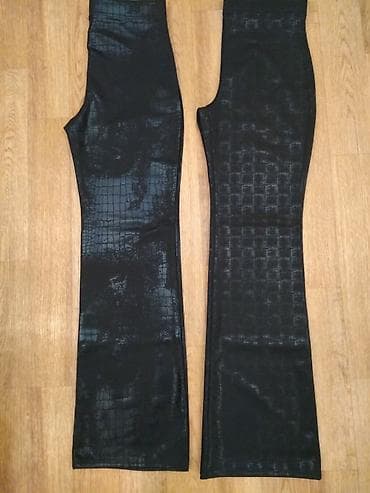 Шорты: Женские брюки (Корея) - Цвет: чёрный с благородным мерцающим принтом — 10