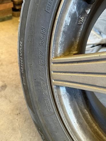 monoblok r17: Колеса в сборе 215 / 60 / R 17, Лето, Комплект, Литые, отверстий - 5 — 2