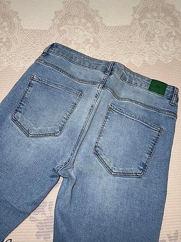 zara балетки: Джинсы, Прямые, XL — 2