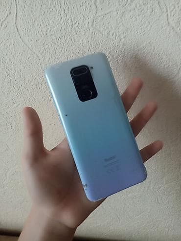 note 14s: Redmi, Redmi Note 9, Б/у, 128 ГБ, цвет - Белый, 2 SIM — 1