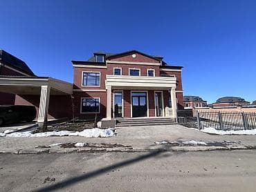 Продается 2х этажный коттедж с мансардой 6+ комнат, 500м2, ПСО в селе