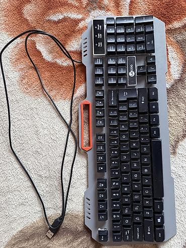 Клавиатура, Ножничная, Проводное подключение, Размер: 100% at lalafo.kg Клавиатура, Ножничная, Проводное подключение, Размер: 100%