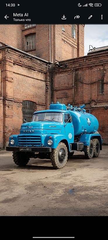 обучение на фуре: Вакуумная ассенизаторская машина на базе трёхосного грузовика (6х4), с — 1