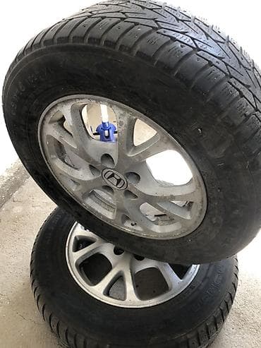 аккумуляторлор авто: Дөңгөлөктөр монтажда R 16, Winter stud, Комплект, Жеңил унаалар, Куйма — 4