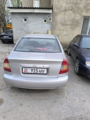 бампер hyundai solaris: Hyundai Accent: 2001 г., 1.6 л, Автомат, Бензин, Седан — 4