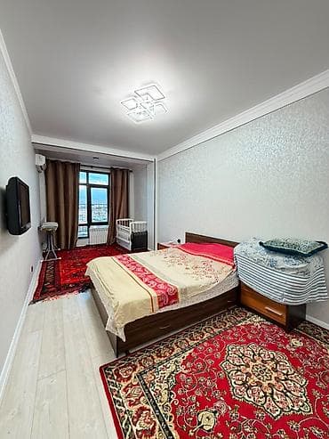 Недвижимость: 3 комнаты, 97 м², Манаса/Боконбаева Элитка, 14 этаж, Евроремонт — 8
