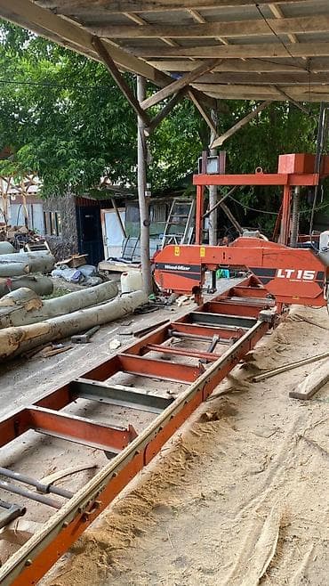обработка кожи: Производство ГЕРМАНИЯ самый лучший пилорама Wood-Mizer LT15 пиларама — 2