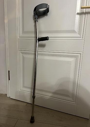 Ходуноктор, балдактар, таяктар, роллаторлор: Костыль и трость: 1.Черная трость регулируемая, складная конструкция — 8