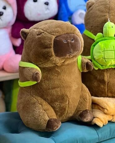 где купить капибару: Игрушка капибара + плед Милая и мягкая капибара в комплекте с уютным — 2