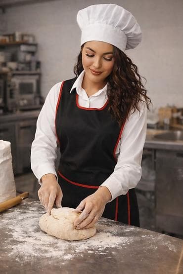 дом вещи: Стильный и удобный фартук, созданный для ежедневной работы. Модель — 5