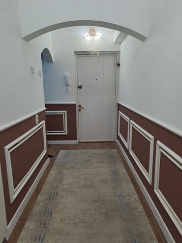 квартира бишкек 1 комнатная джал: 3 комнаты, 80 м², 106 серия, 1 этаж, Косметический ремонт — 20