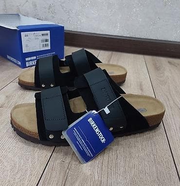 пятки: Мужские сандалии, 43, 44, Birkenstock, Новый, цвет - Черный, Самовывоз — 5