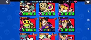 redmi smart pen: Аккаунт Brawl Stars Основные характеристики: - Собрано 100 из 102 — 7