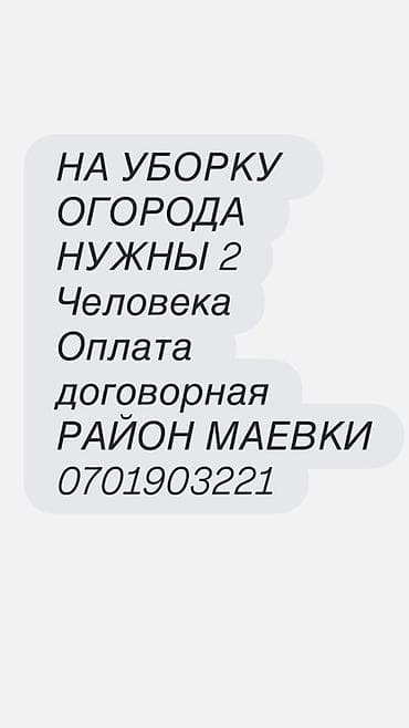 Клининговые услуги: Уборка территории, Уборка двора и сада — 1
