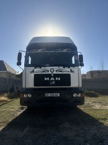 Тягач, MAN, 1998 г., Тентованный