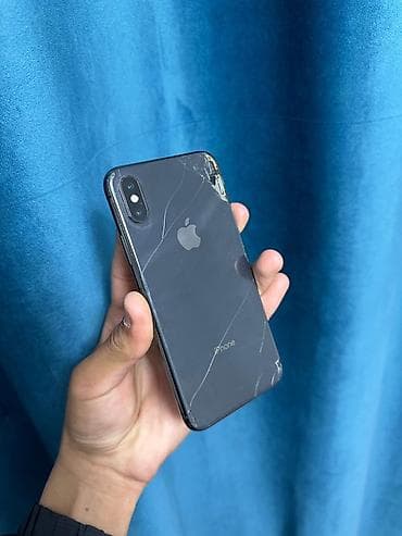 iphon xr: IPhone X, 64 ГБ, Space Gray, 65 % — 4