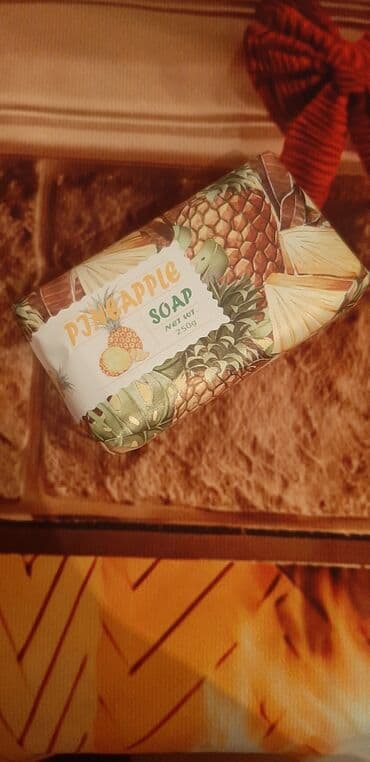 Тазалоо үчүн инвентарь: Набор туалетного мыла, 250 г каждое. - Banana Soap, 250 g — аромат — 4