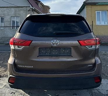 Транспорт: Toyota Highlander: 2018 г., 3.5 л, Автомат, Бензин, Кроссовер — 7