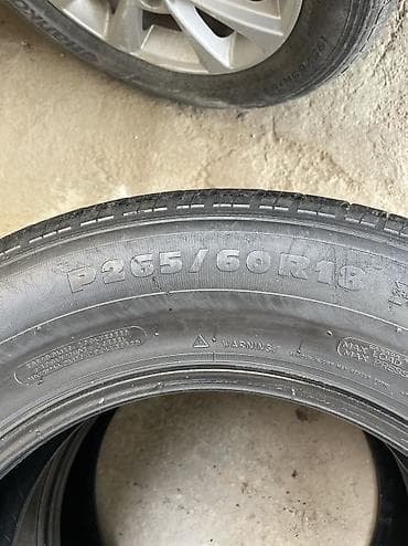 mishelin: Шины 265 / 60 / R 18, Всесезонная, Б/у, Пара, Легковые, Германия, Michelin — 4