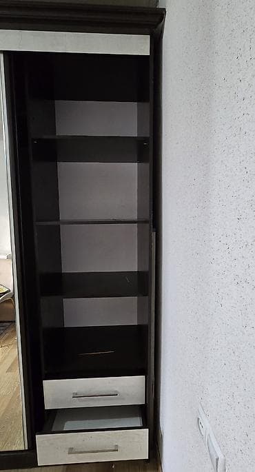 стекло зеркало: Шкаф купе, Б/у, С зеркалом — 2