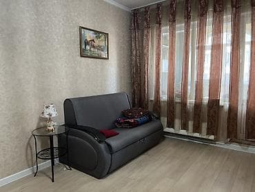 с ремонтом: 1 комната, Тунгуч мкр Собственник, Без животных, от 1 года, С мебелью — 2