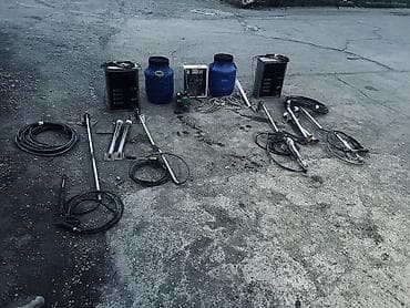 на автомойку: Два комплекта мойки самообслуживания готовые к установки . В рабочем — 6