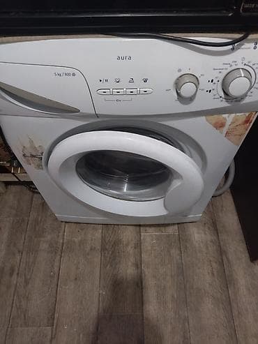 washing machine: Стиральная машина Aura, фронтальная загрузка. Характеристики: - — 1