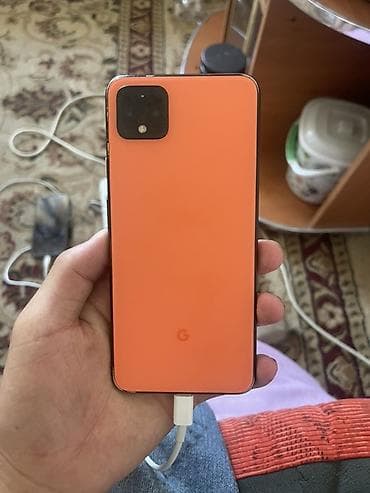 google pixel 3a: Google Pixel 4 XL, Б/у, 64 ГБ, цвет - Оранжевый, 1 SIM, eSIM — 2
