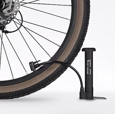 Велосипедный насос WEST BIKING 80psi Мини-насос с выносным lalafo.kg да Велосипедный насос WEST BIKING 80psi Мини-насос с выносным