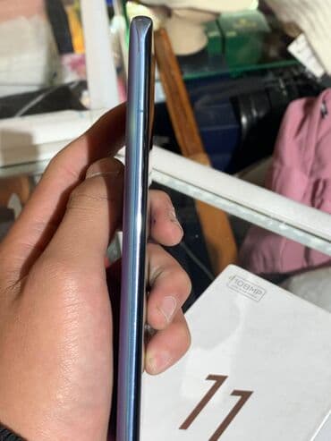 художественный планшет для рисования: Xiaomi, Mi 11, Б/у, 256 ГБ, цвет - Голубой, 2 SIM — 4